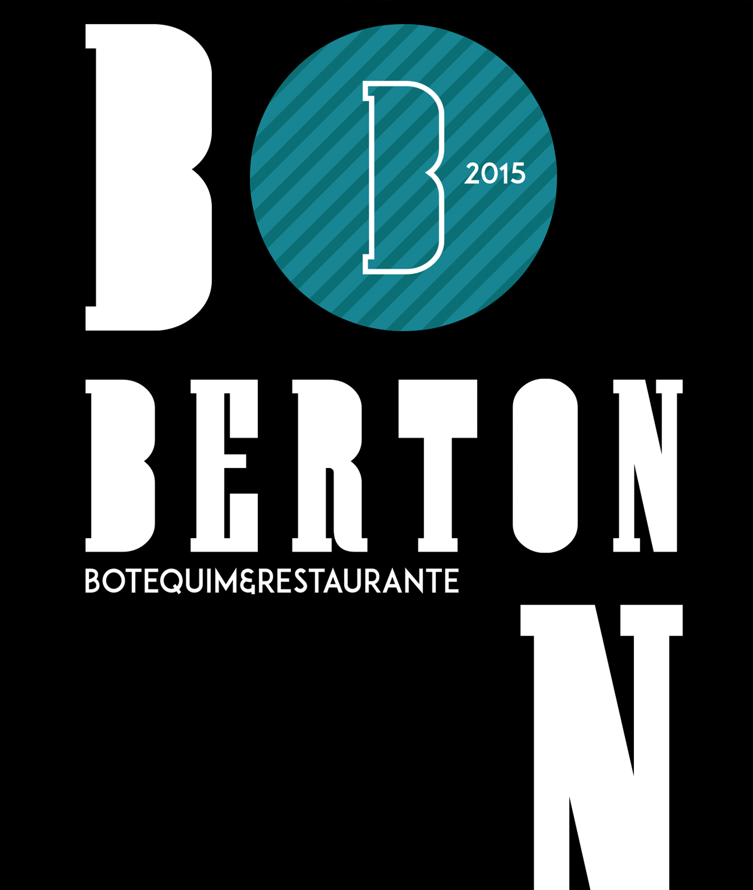 A logo for bob berton botequimrestaurante