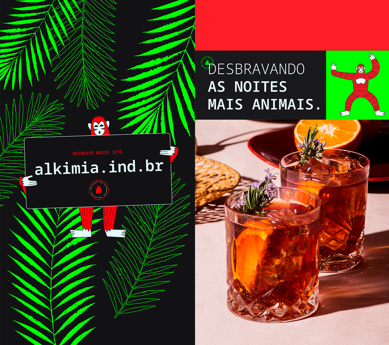 KONG Vodka Um anúncio para alkimia.ind.br tem um macaco nele