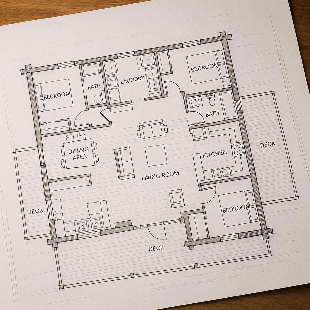 Custom Log Home Design & Planning | Gemstone