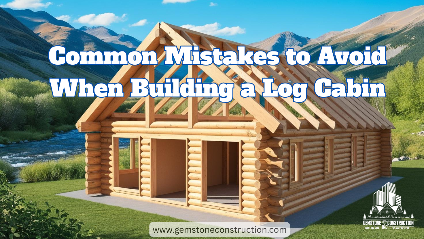 Common Mistakes to Avoid When Building a Log Cabin
