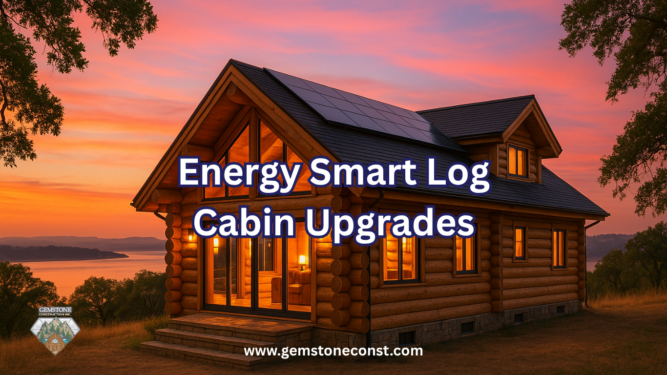 Sacramento Log Cabin. Blog: Keep the Heat, Cut the Bills: Energy Smart Upgrades for Sacramento Log Cabins