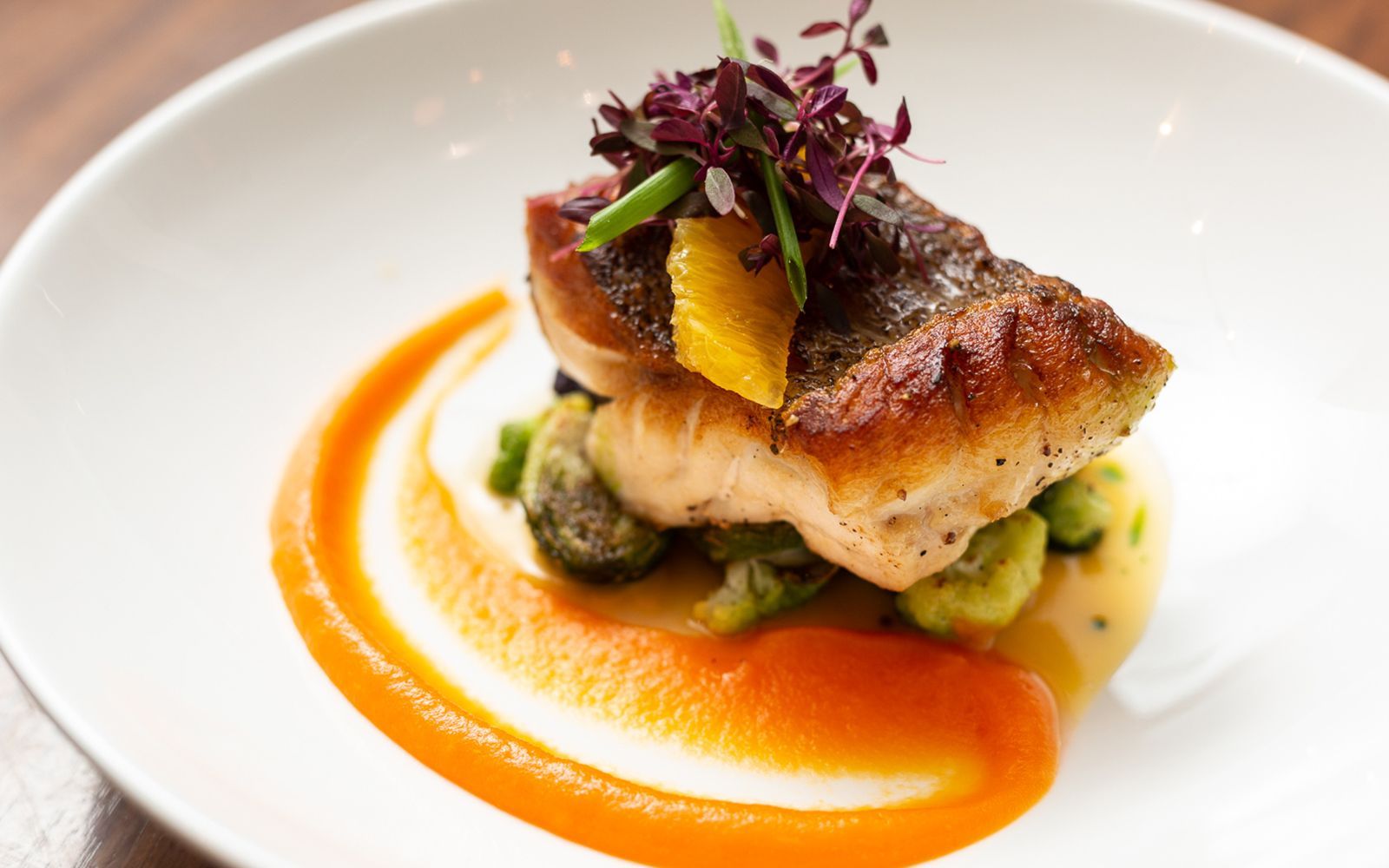 Sustainable Seafood Da Claudio NYC Italian Restaurant Lower Manhattan