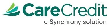 CareCredit logo in green and teal with the tagline “a Synchrony solution”