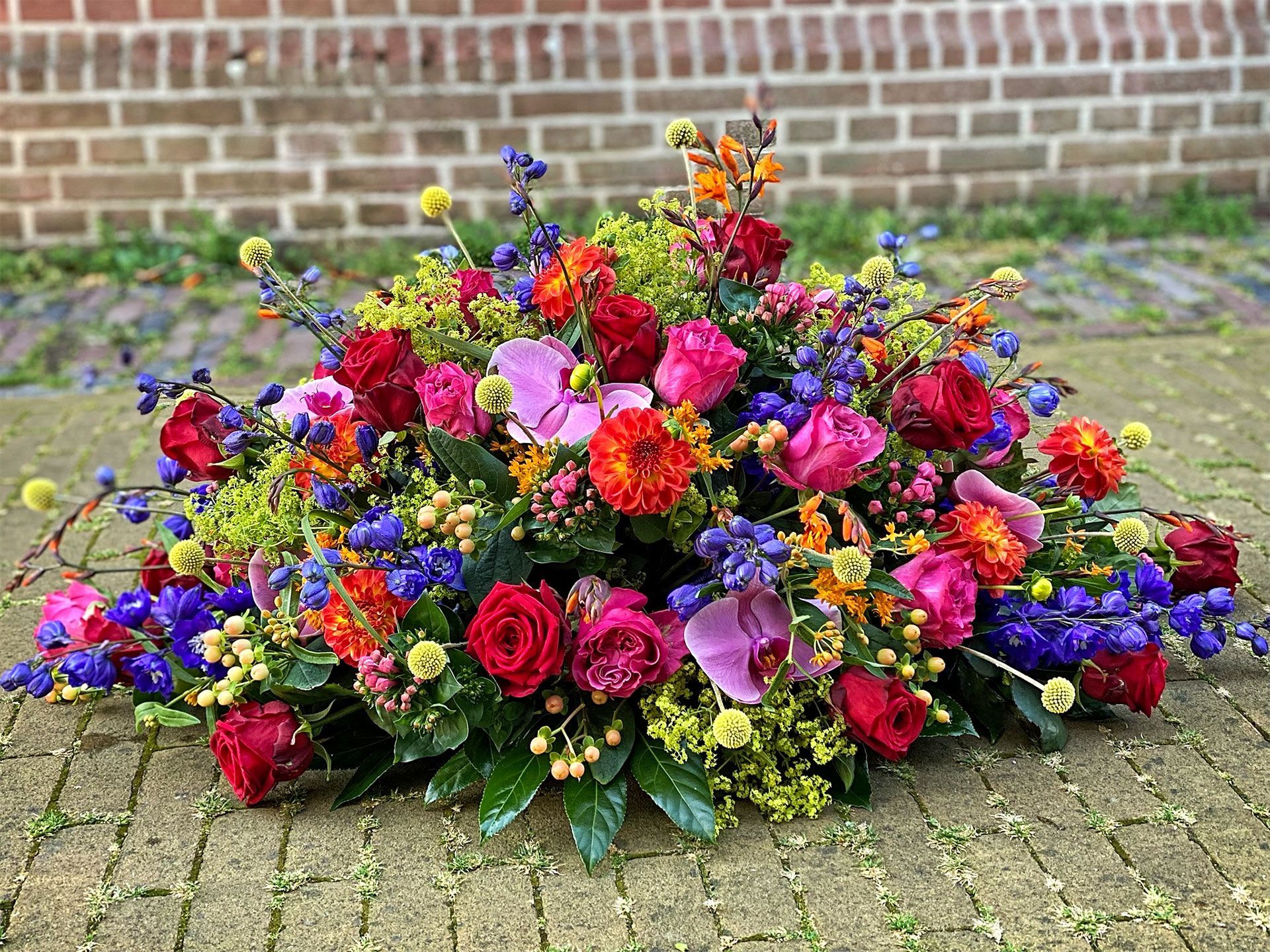 Bloemennis rouwwerk