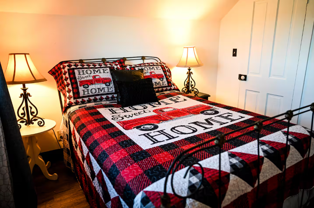 bedroom at lorland country retreat