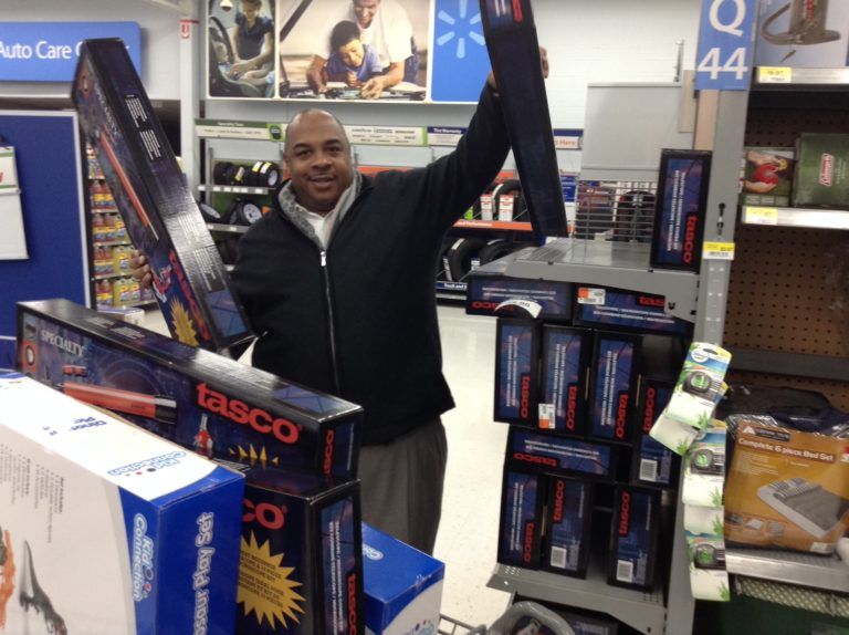 Rickey Buying Gifts