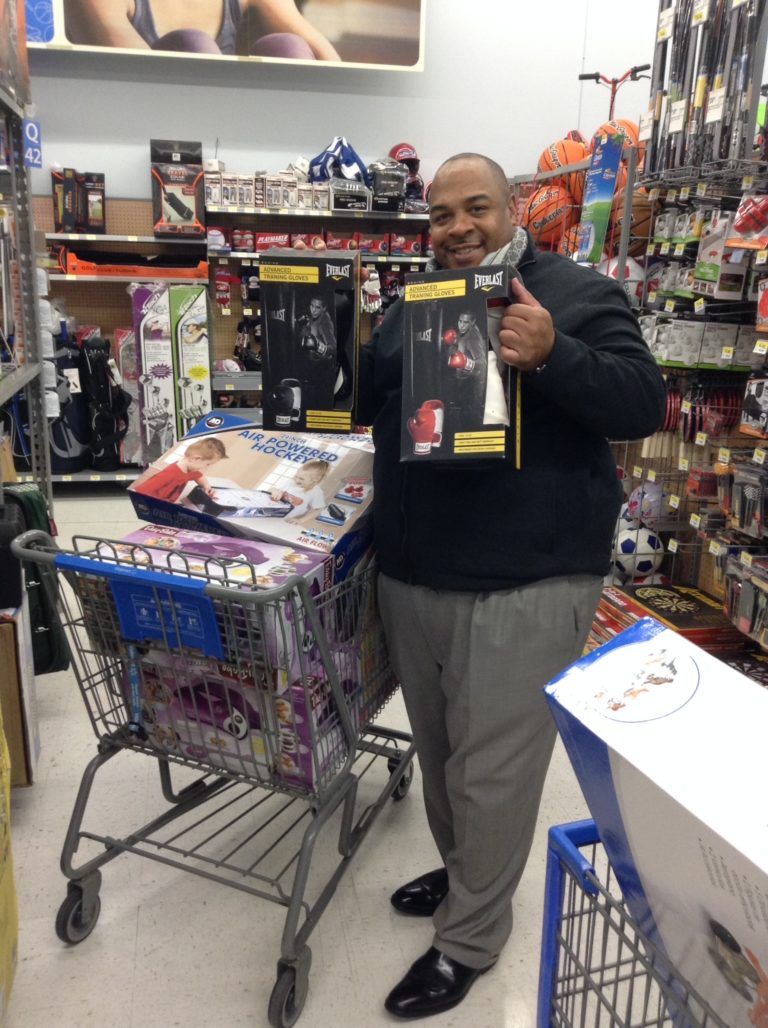 Rickey Buying Gifts