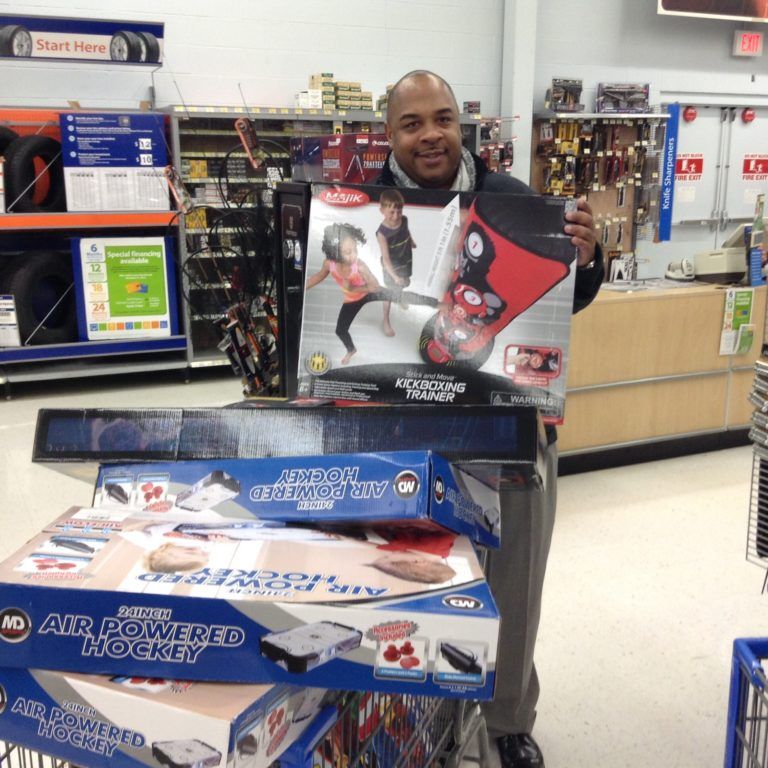 Rickey Buying Gifts