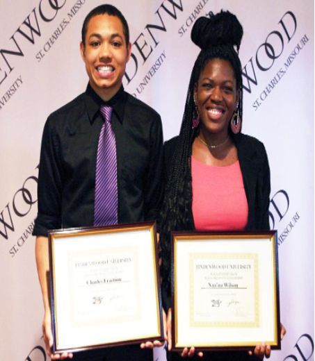 Friends Received Their Scholarship in Black and White Ball