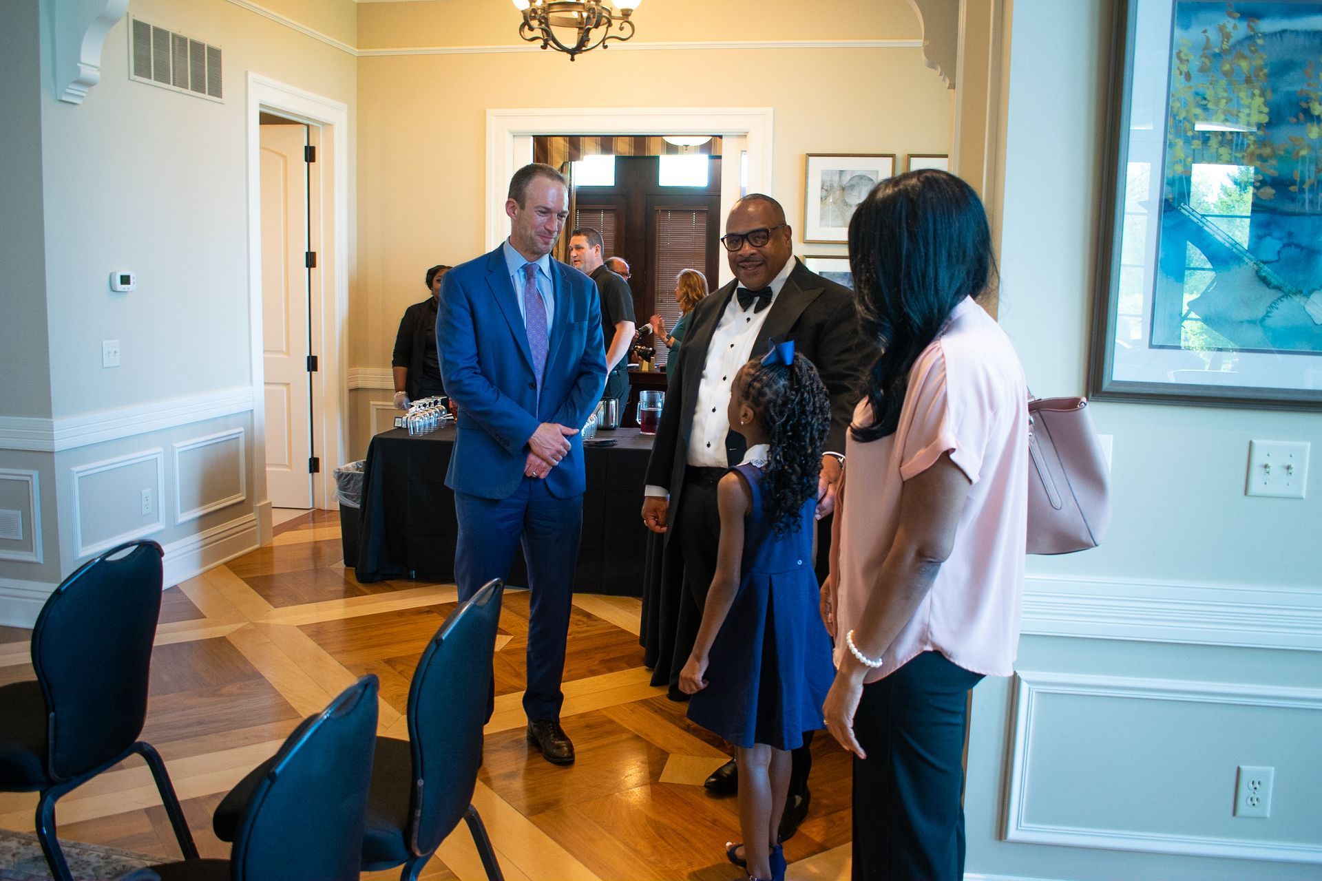 Rickey Whittington Meeting People in an Event