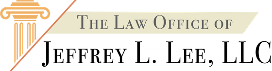 A logo for the law office of jeffrey l. lee , llc