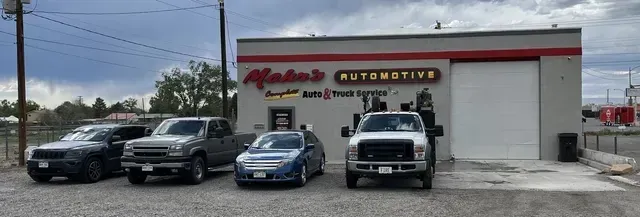 Cars parked outside of our auto repair shop | Mohr's Automotive