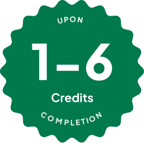 Badge: 4 Credits Upon Completion