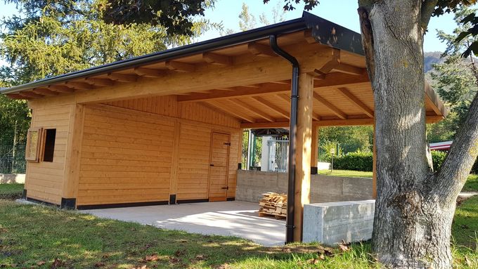 casette in legno da giardino