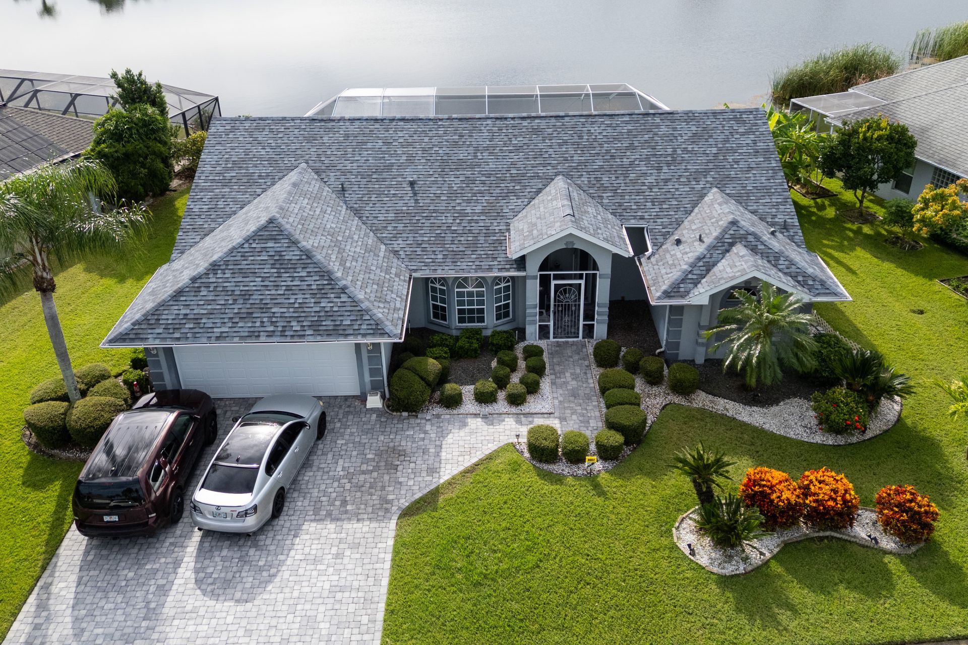 High wind rated asphalt shingle roof residential home Melbourne Brevard County Florida JT Roofing