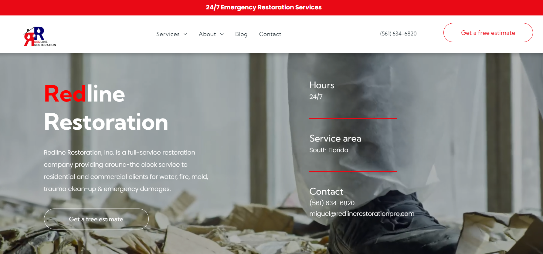 Home page design of a professional San Diego business website by KG Leads, optimized for user experience, local SEO, and lead generation