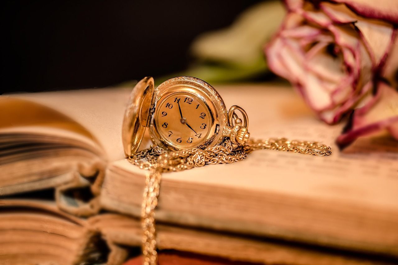 Vintage pocket watch symbolizing timeless memories and compassionate care from funeral homes in Phar