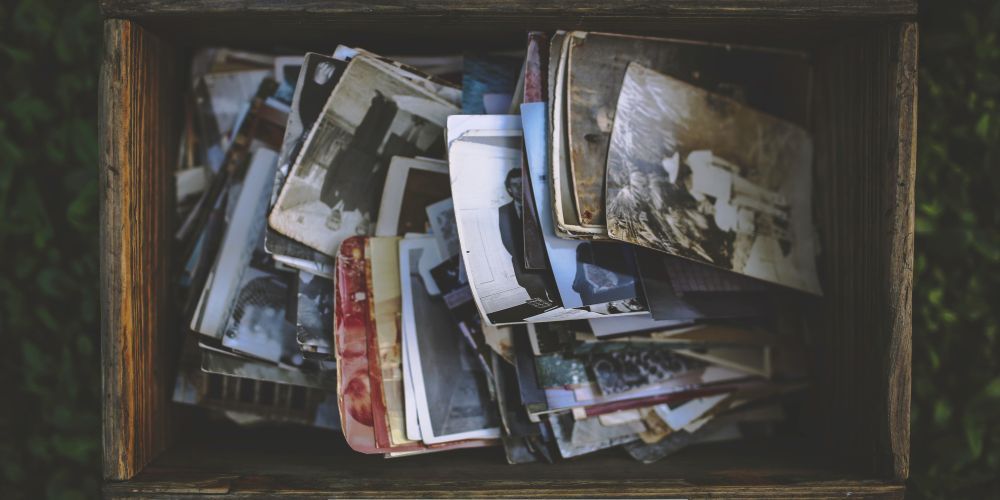 Keepsake photos honoring a loved one after cremation in Edinburg, TX.