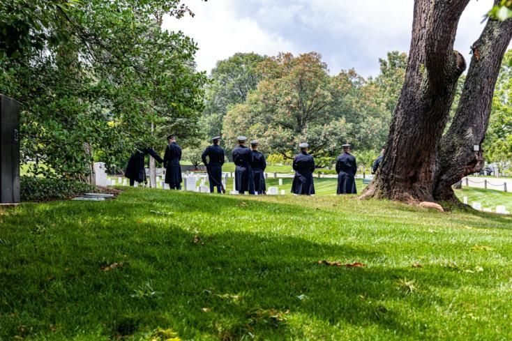 Military funeral service at cemetery, funeral home and cremations Pharr, TX