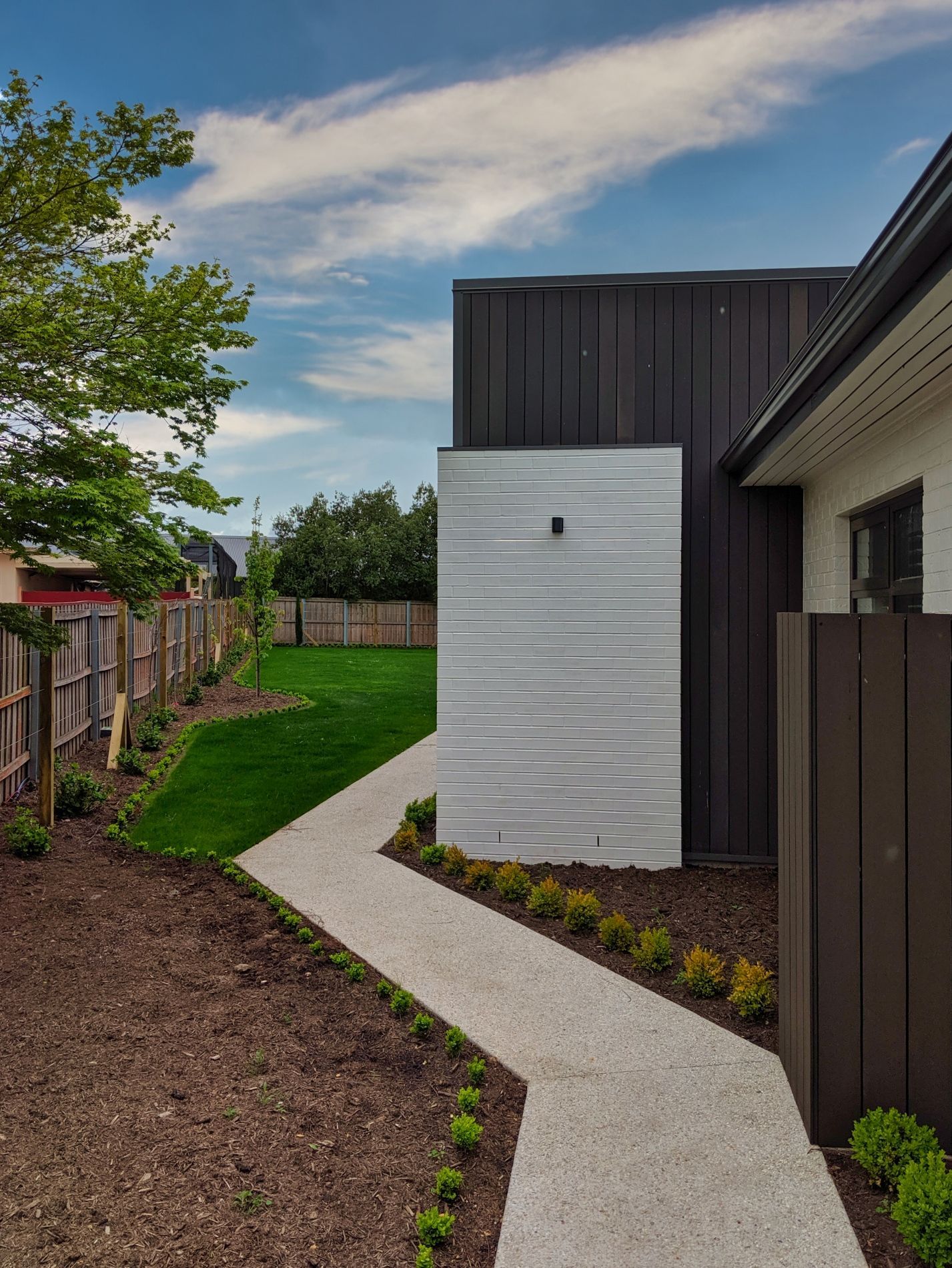 High Residence Landscaping — Launceston, TAS — CMK Architects