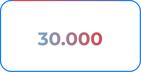 Mais de 30.000