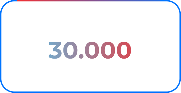 Mais de 30.000