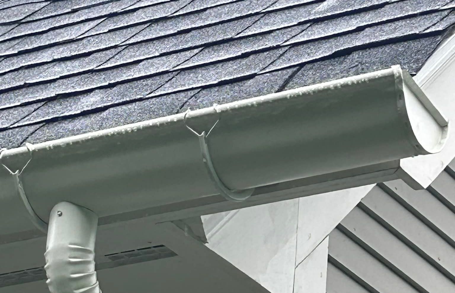 Vermont Seamless Gutters installation by SNJ Seamless Rain Gutters