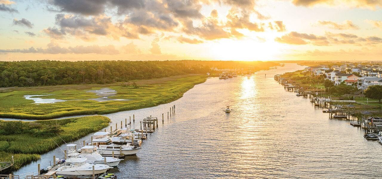 The Intracoastal Waterway Of North Carolina 