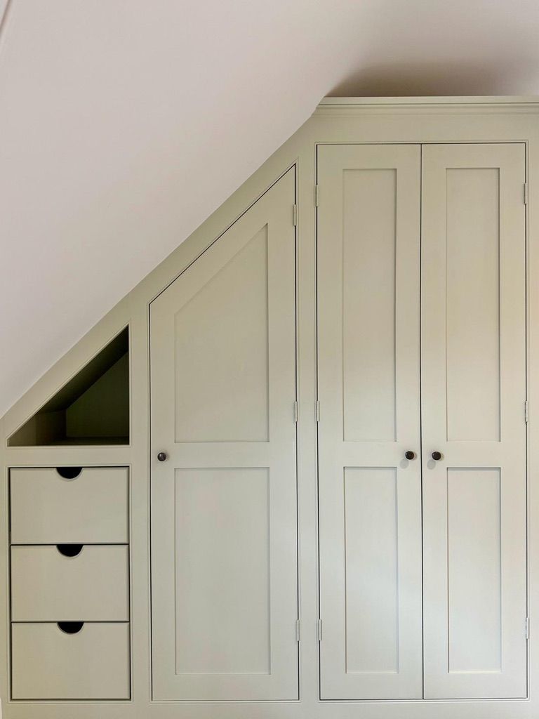 fitted furniture painting