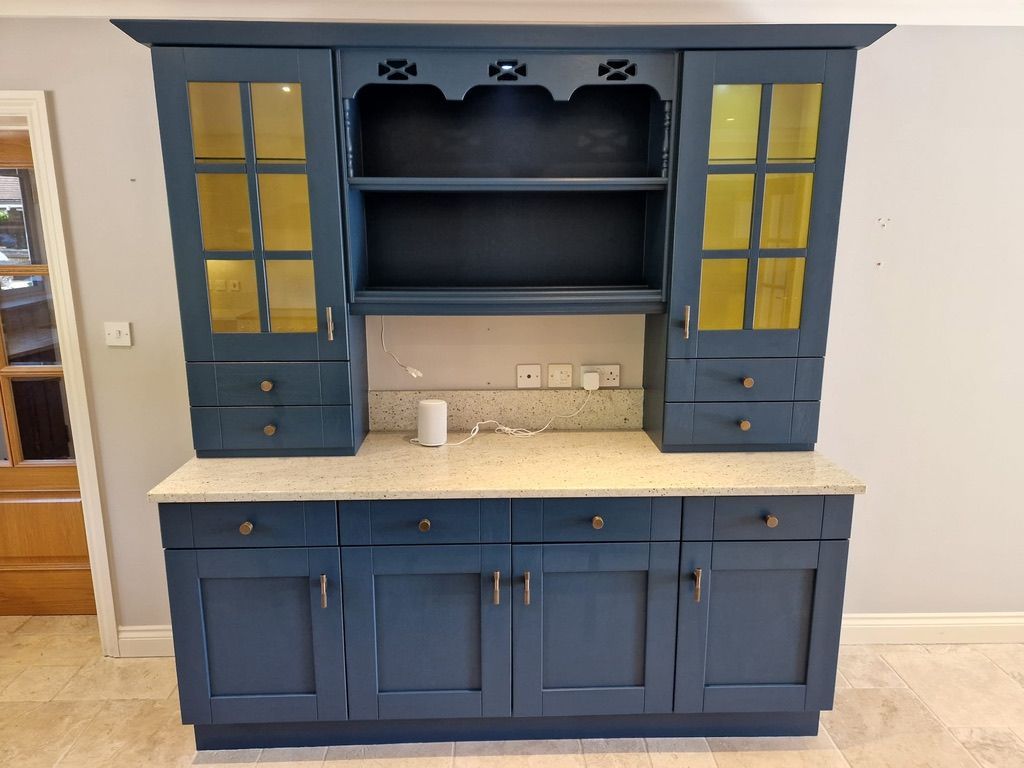 Painted kitchen