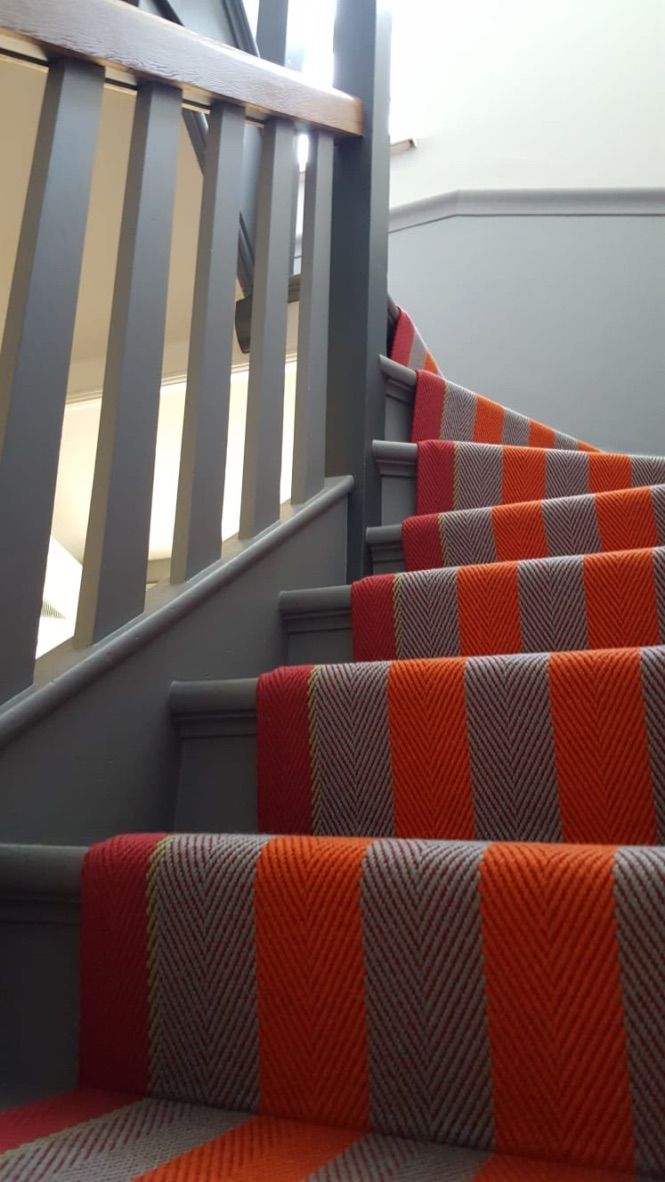Painted staircase