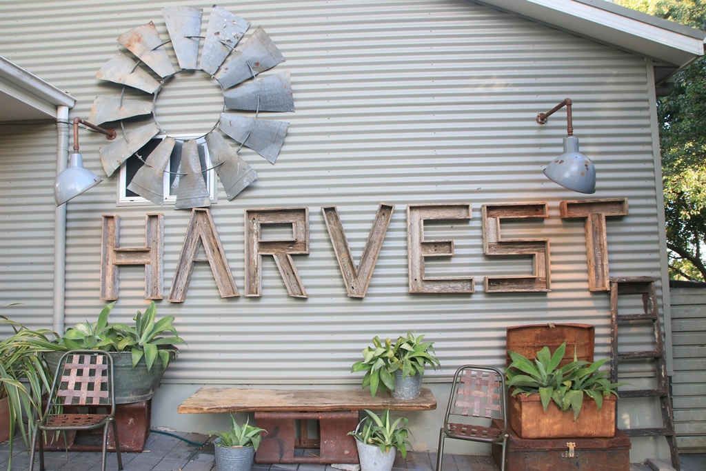 A Farmhouse-style Wall Display — SeaChange Parks Milton in Milton, NSW