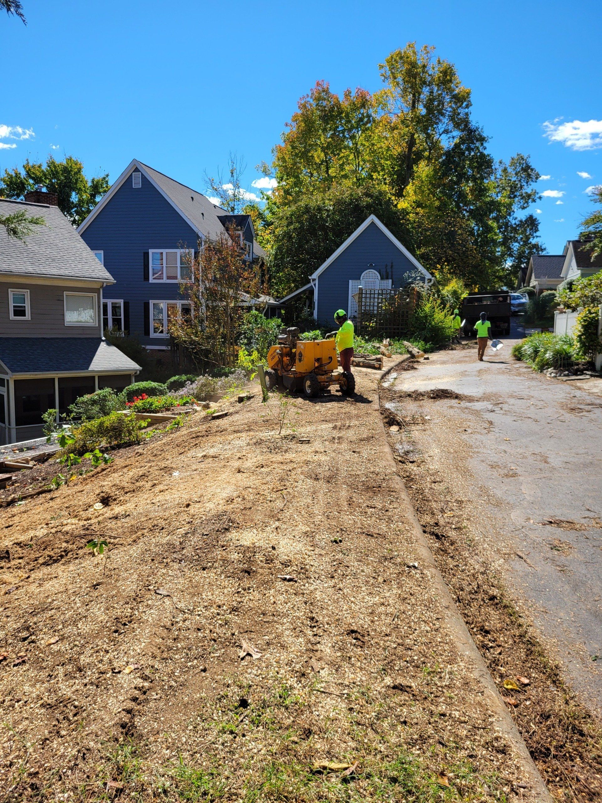 Land Clearing Project in Cary, NC