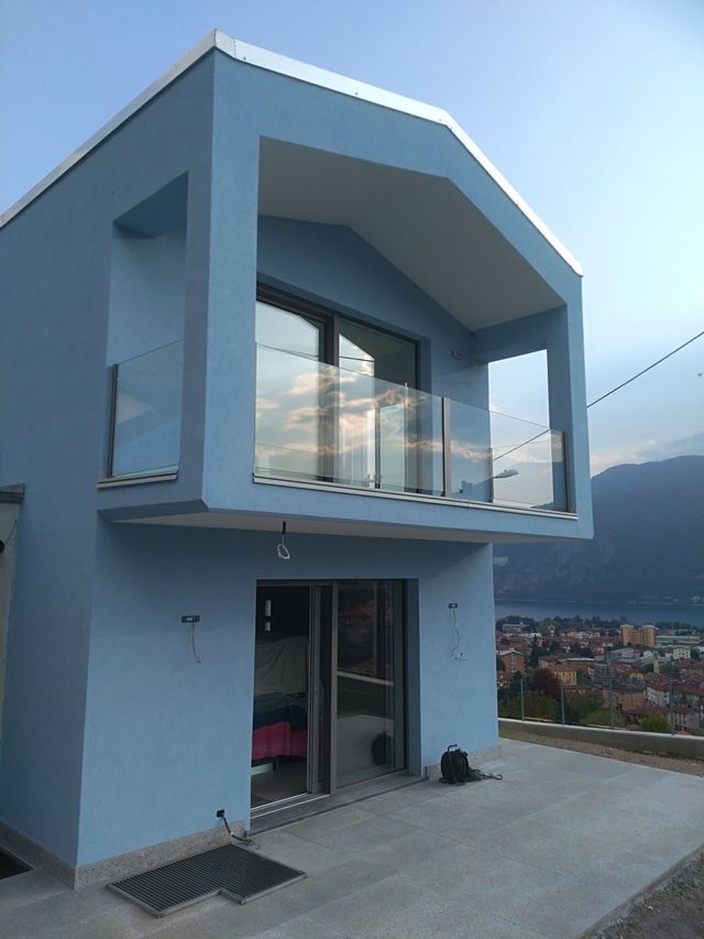 balaustra in vetro