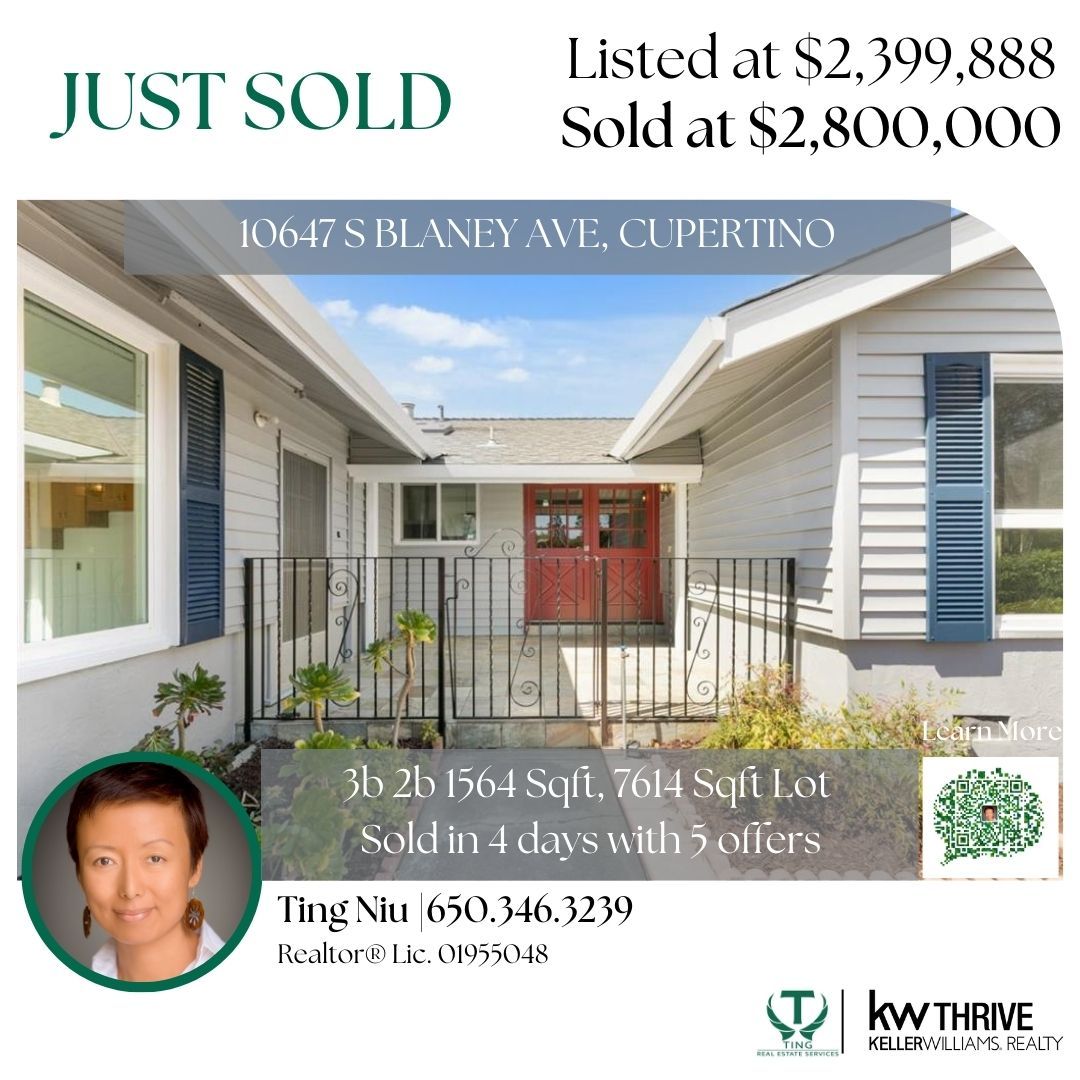 Cupertino House Sold