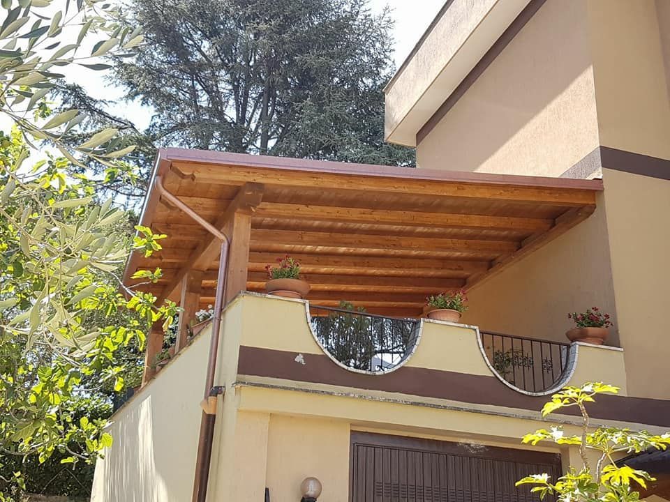 pergola in legno