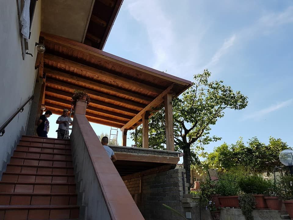 pergola in legno