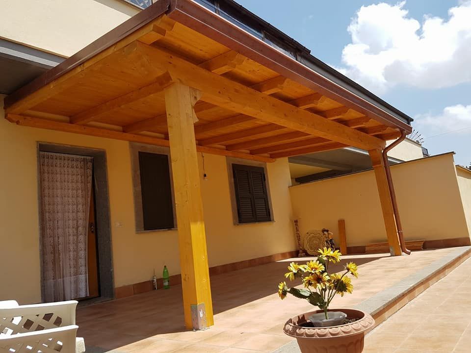 pergola in legno
