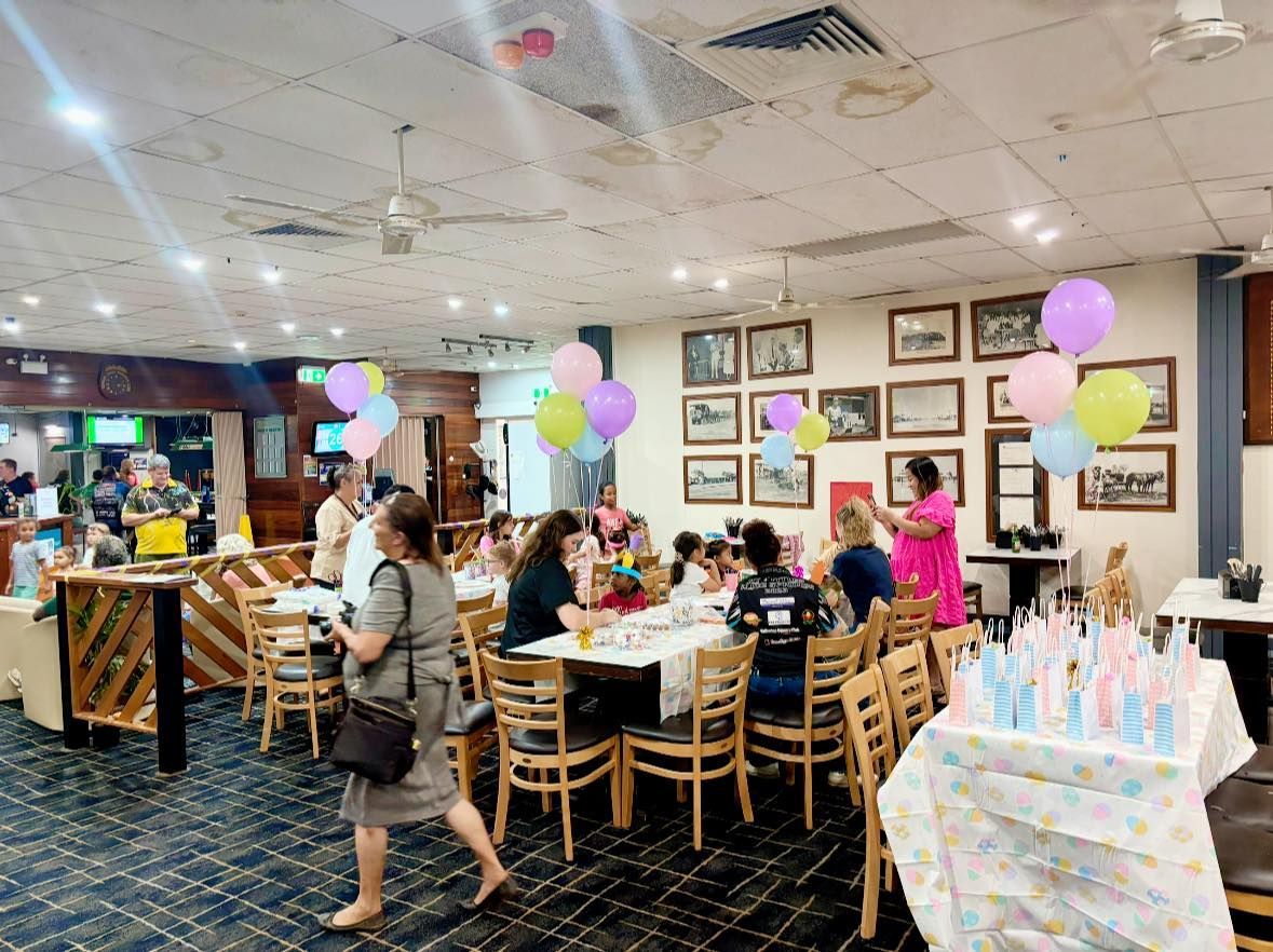 Party-filled Café With People Seated at Tables — Tennant Creek Memorial Club & Steak House in Tennant Creek, NT