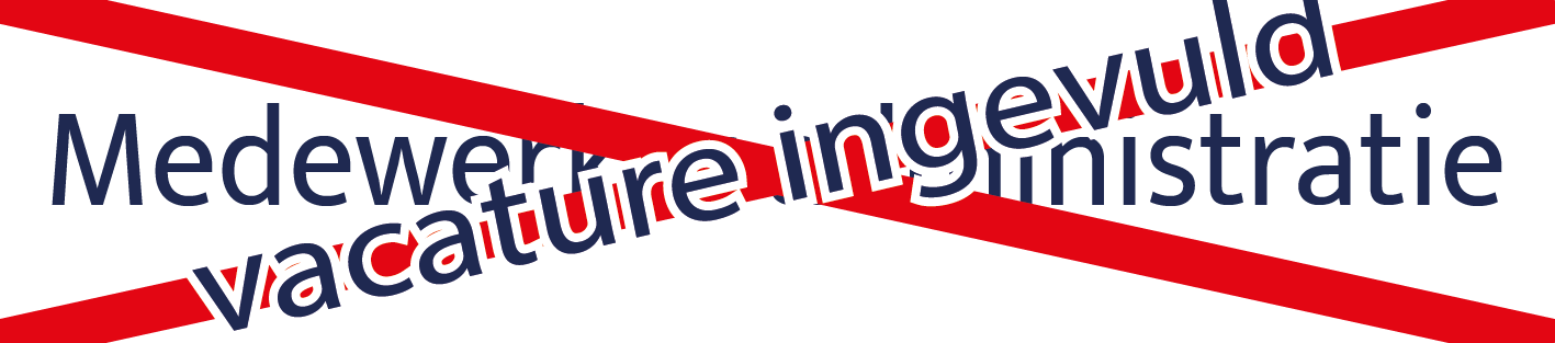 Rode tekst op een witte, CAPTCHA-achtige afbeelding, met de tekst
