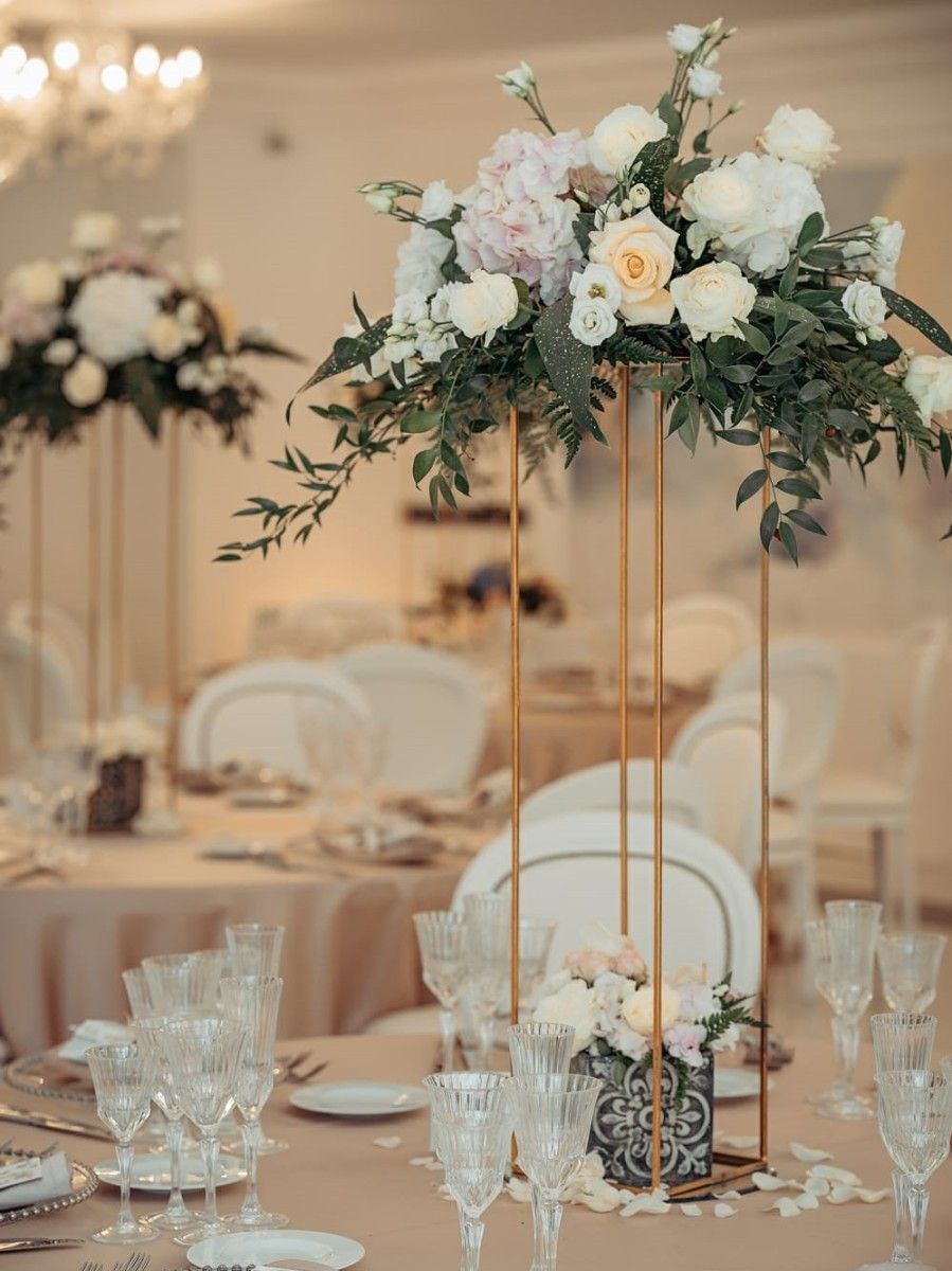 wedding planner Umbria centrotavola elegante