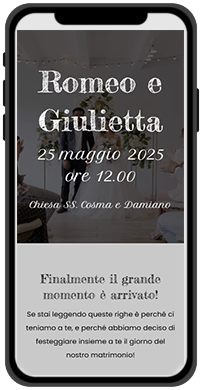 partecipazioni digitali wedding planner Assisi e Perugia