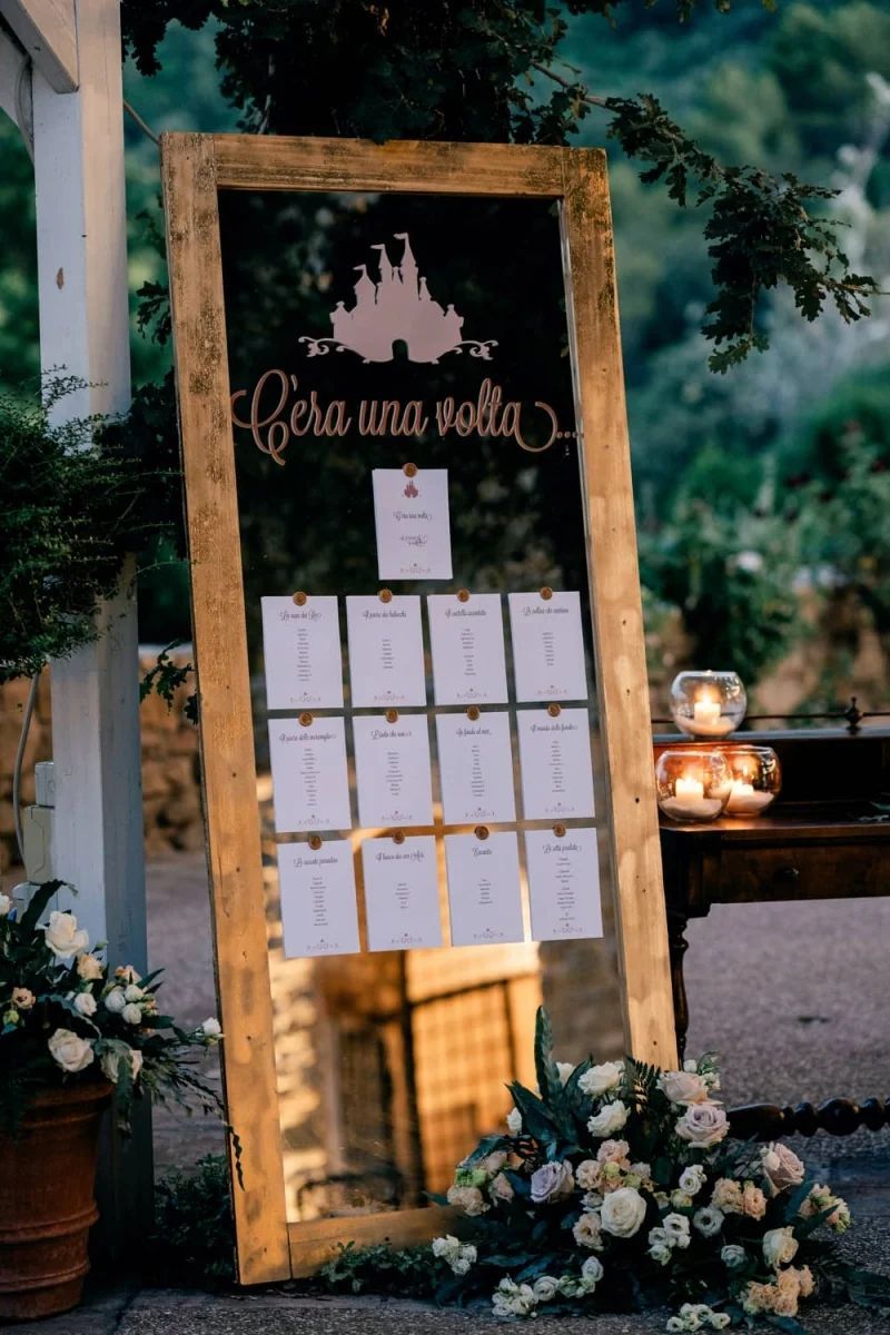 tableau di matrimonio decorazioni nuziali Perugia, Umbria