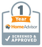 Home Advisor Approved 1 Year Badge