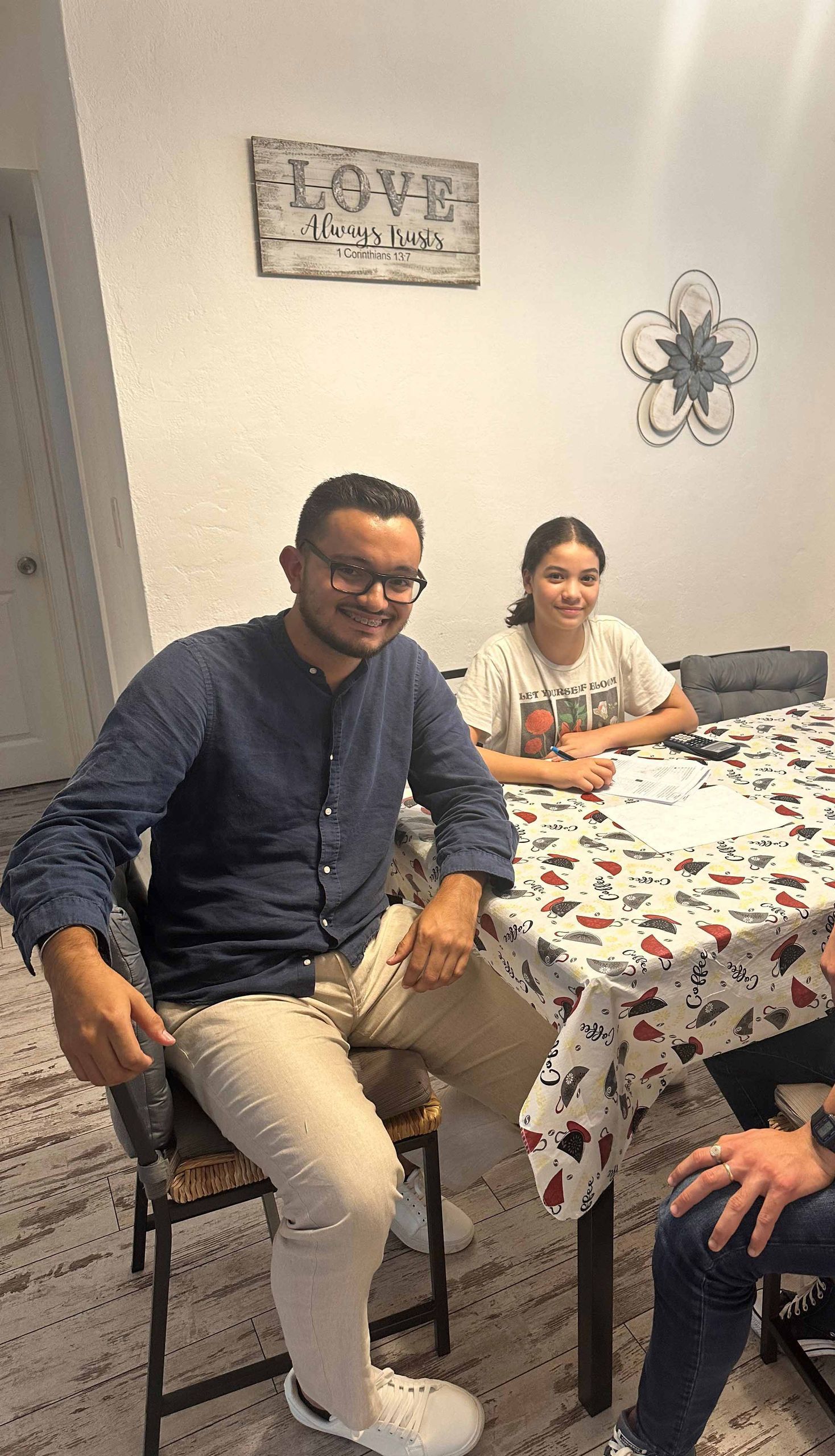Group of People Are Sitting at a Table — Miami, FL — Marin Maths Tutors