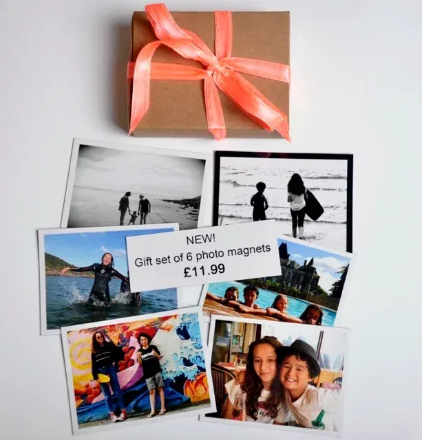 Gift set of 6 Photo Magnets