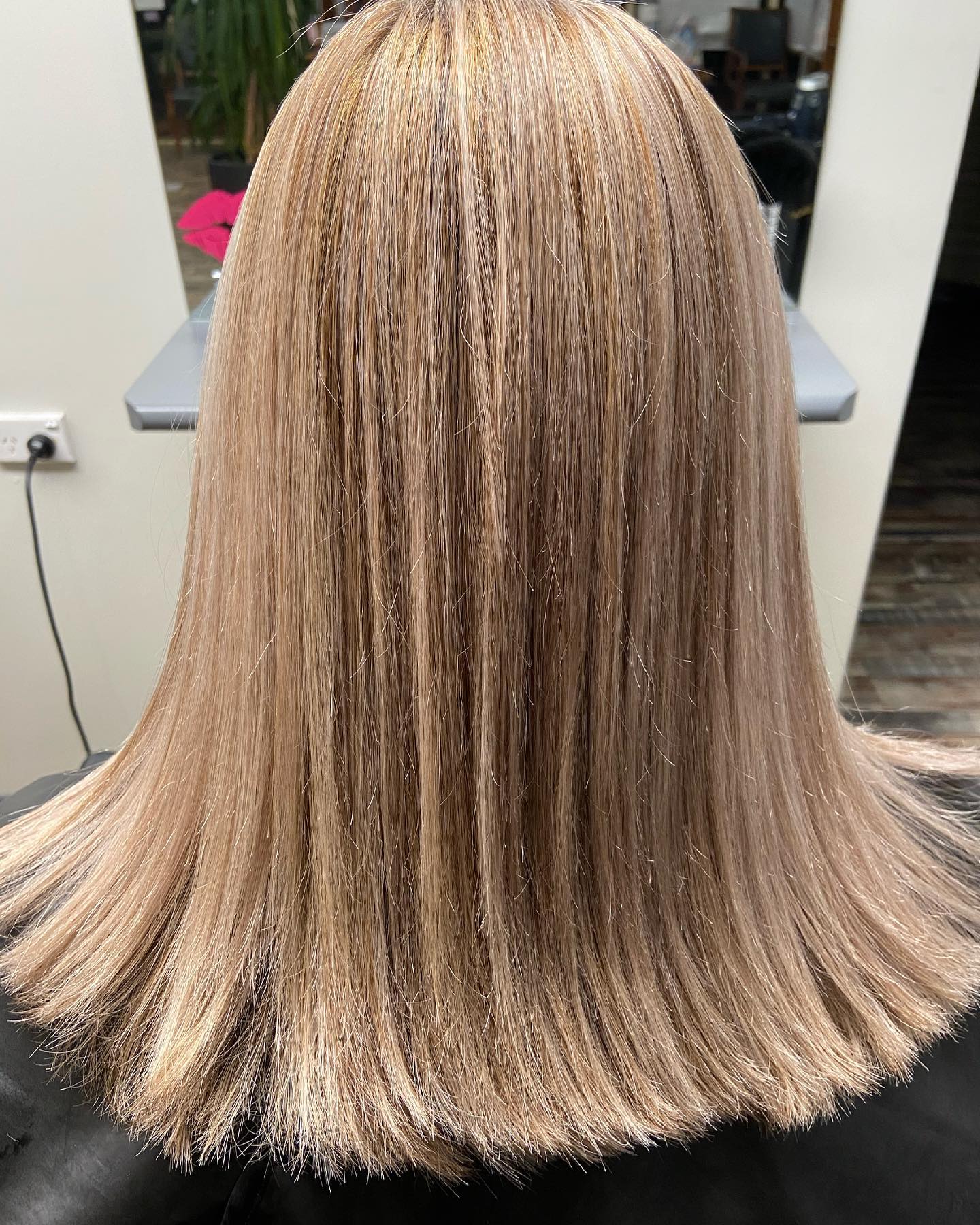 Blonde hair at Hairdresser — Hair Salon In Dubbo, NSW