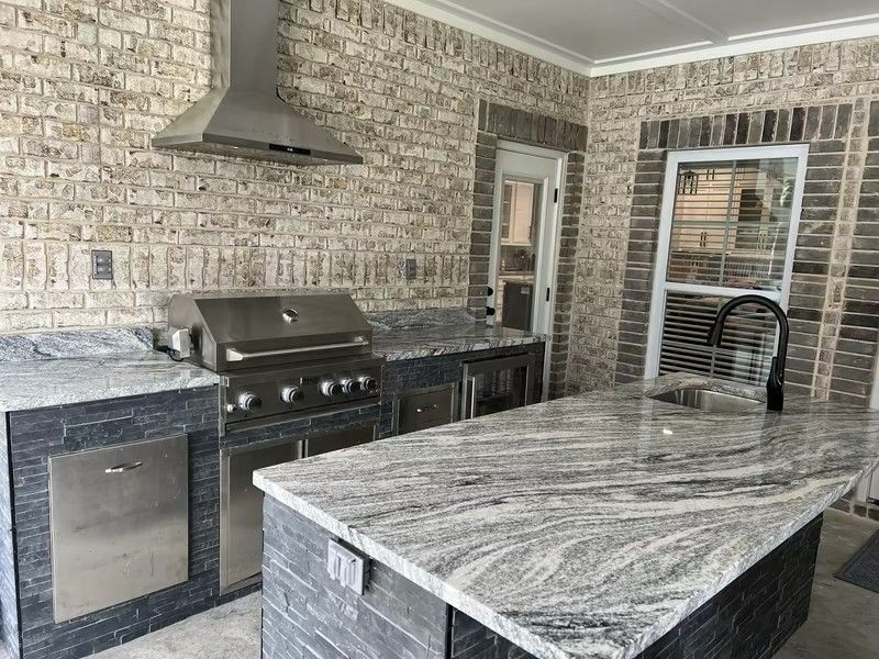 Rich's outdoor kitchen