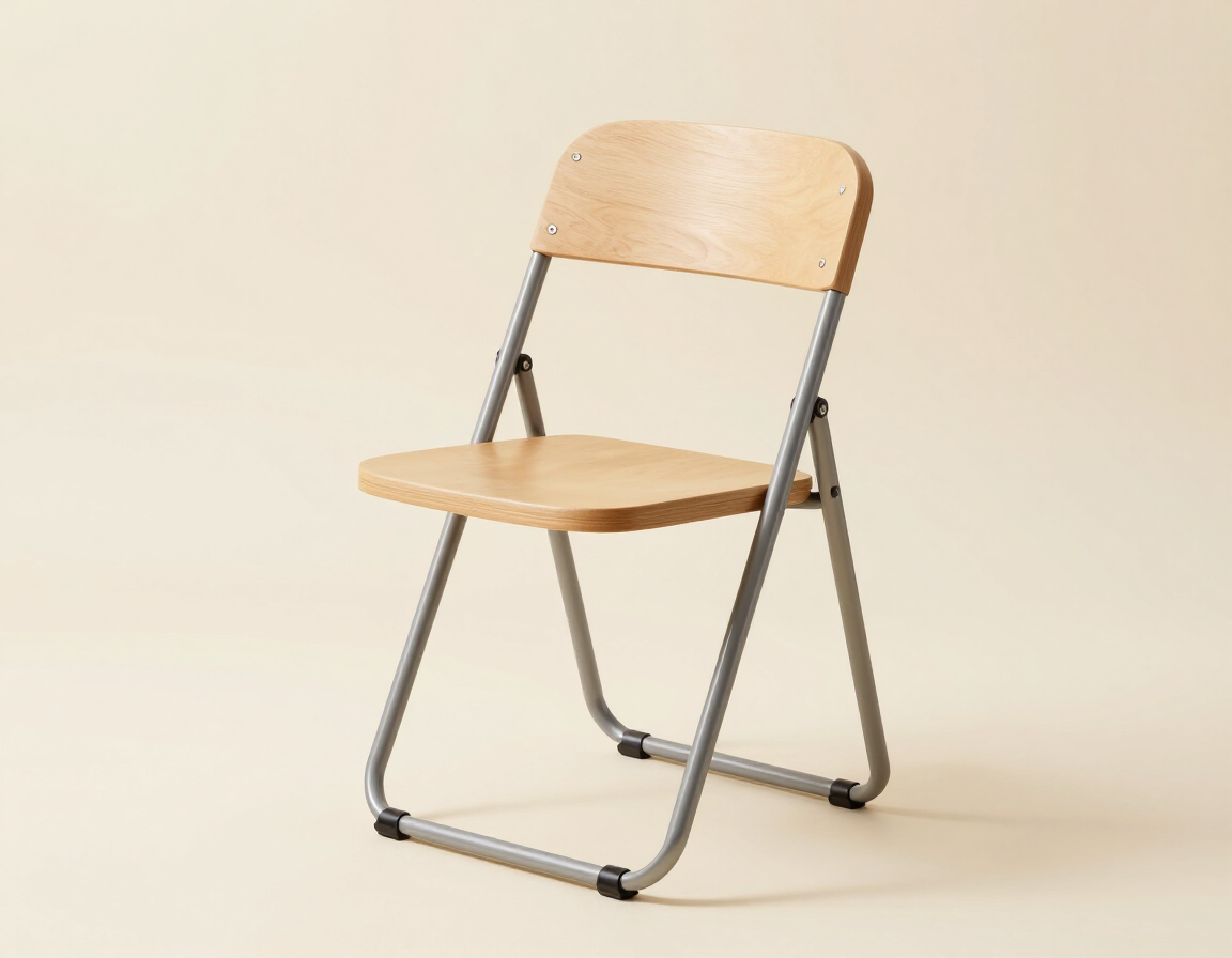 Small folding accent chair