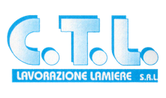 Blue logo reading “C.T.L.” with “LAVORAZIONE LAMIERE S.R.L.” underneath
